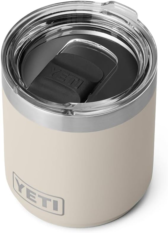 Woodtone Cream 10 oz Yeti Rambler