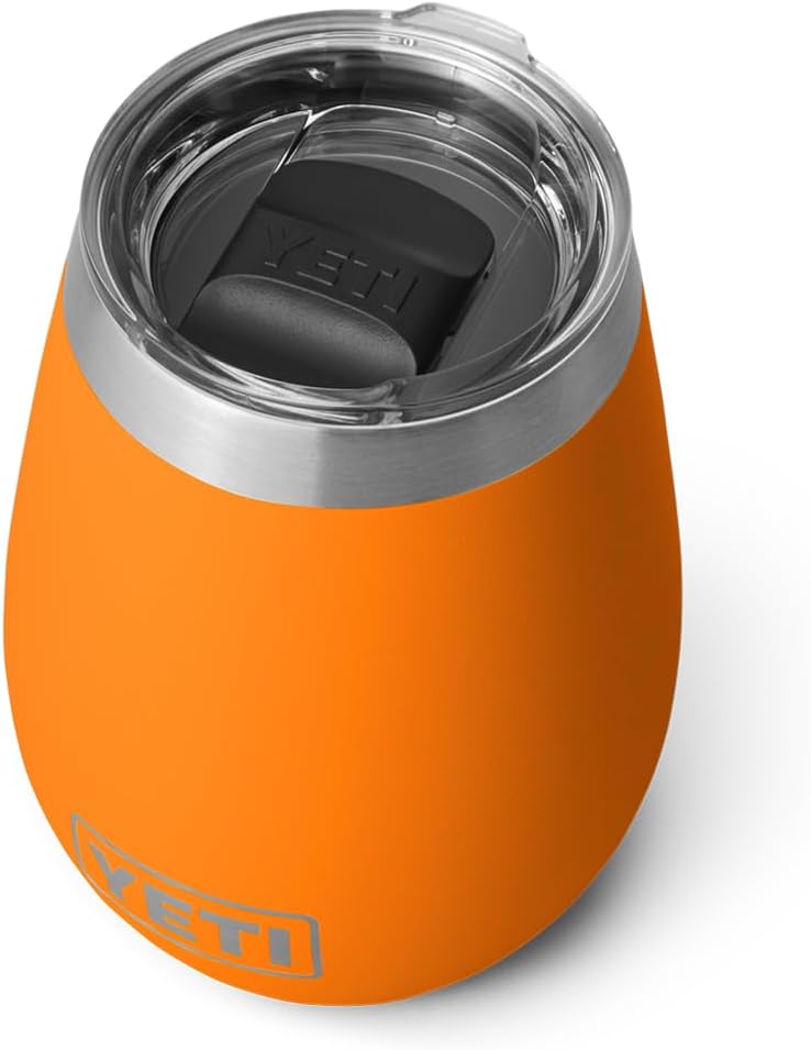 Woodtone Orange 10 oz Yeti Wine Rambler
