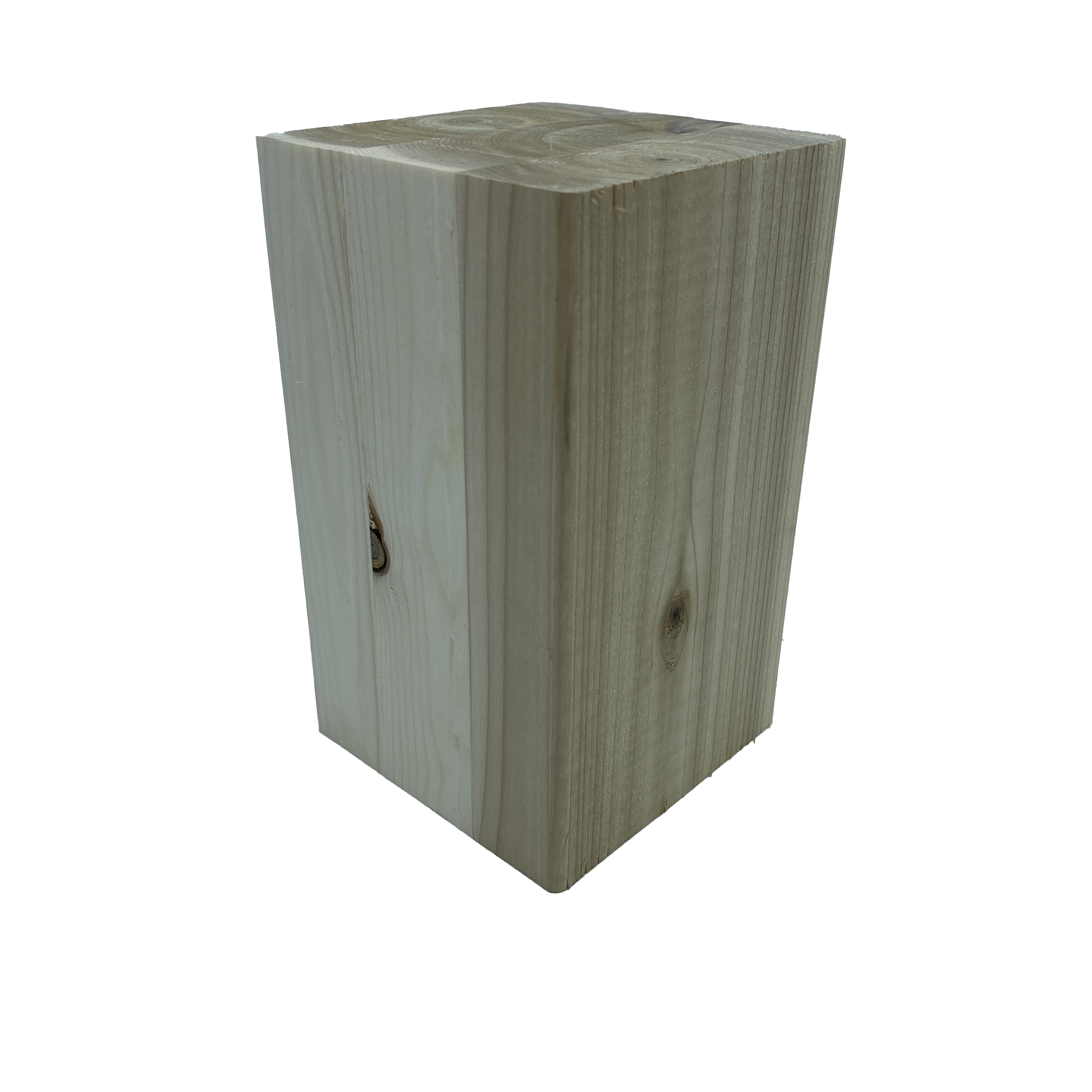 Western Red Cedar hollow, engineered, solid structural posts