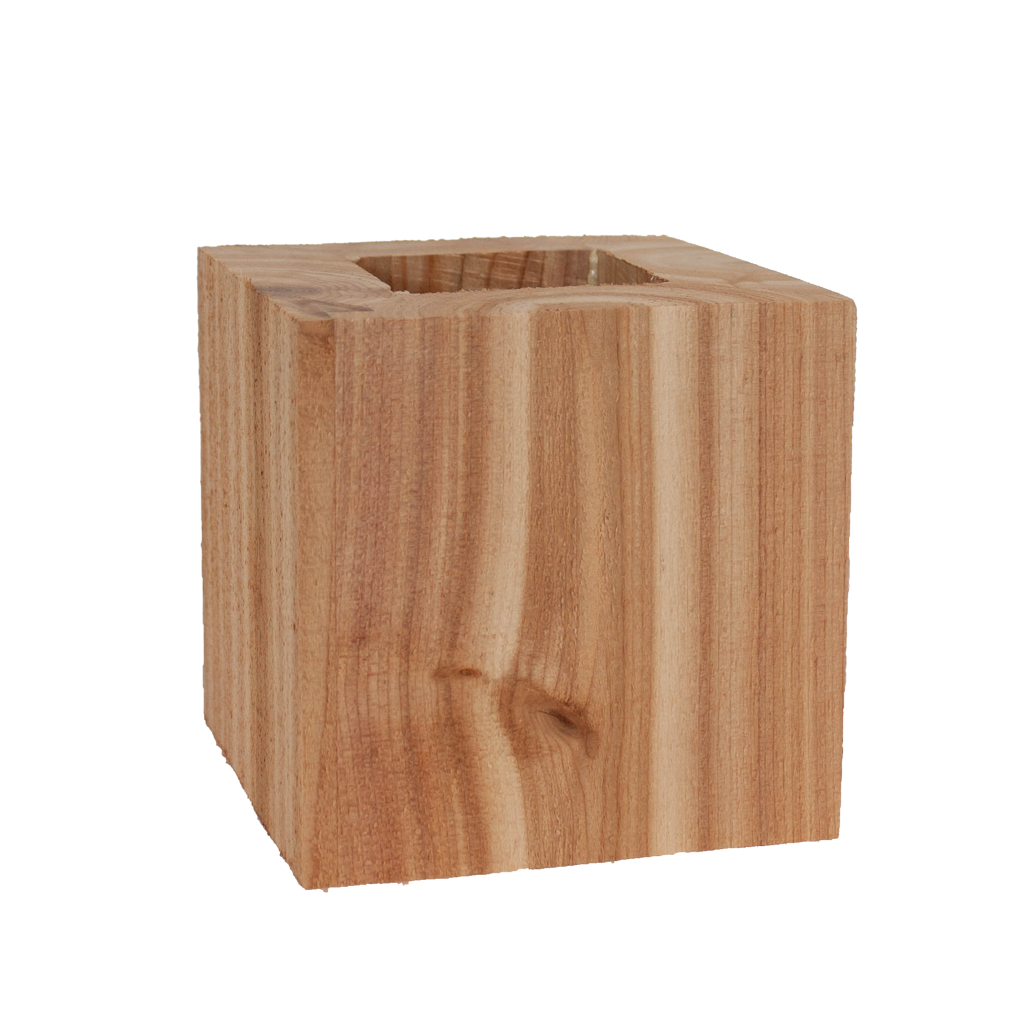 Western Red Cedar hollow, engineered, solid structural posts