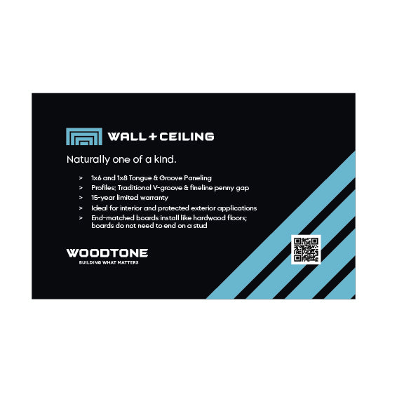 Wall +Ceiling Acrylic Display Sign - Not Stocking (MTO)