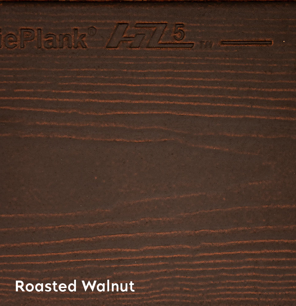 Roasted Walnut on James Hardie