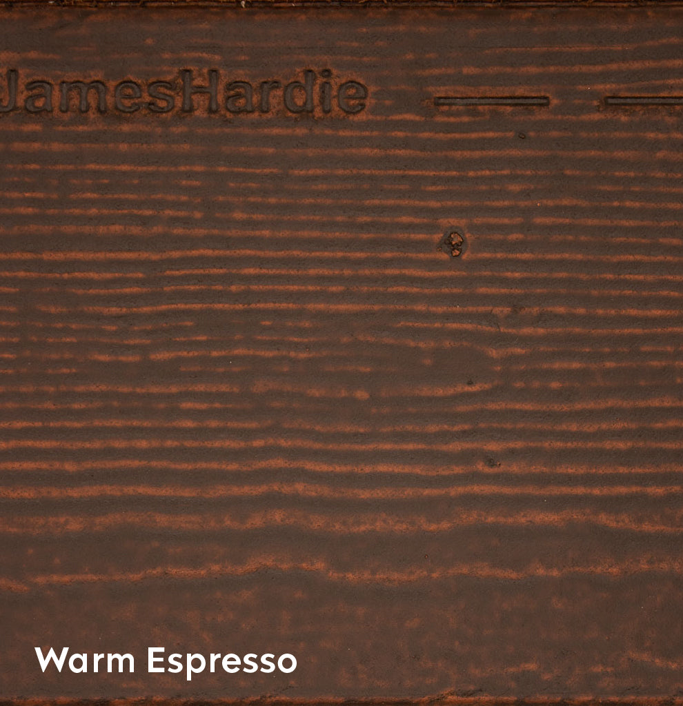 Warm Espresso on James Hardie