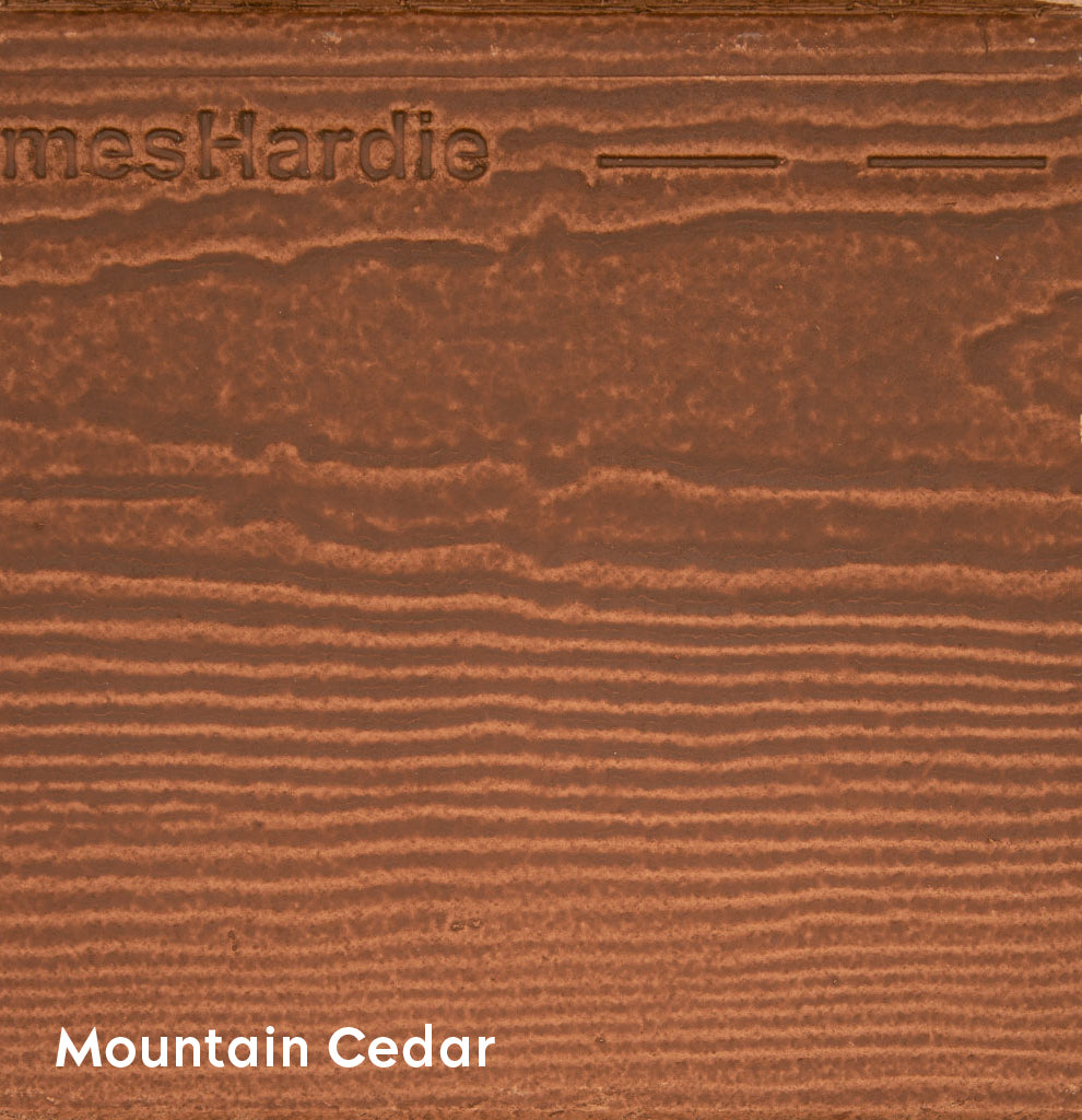 Mountain Cedar on James Hardie