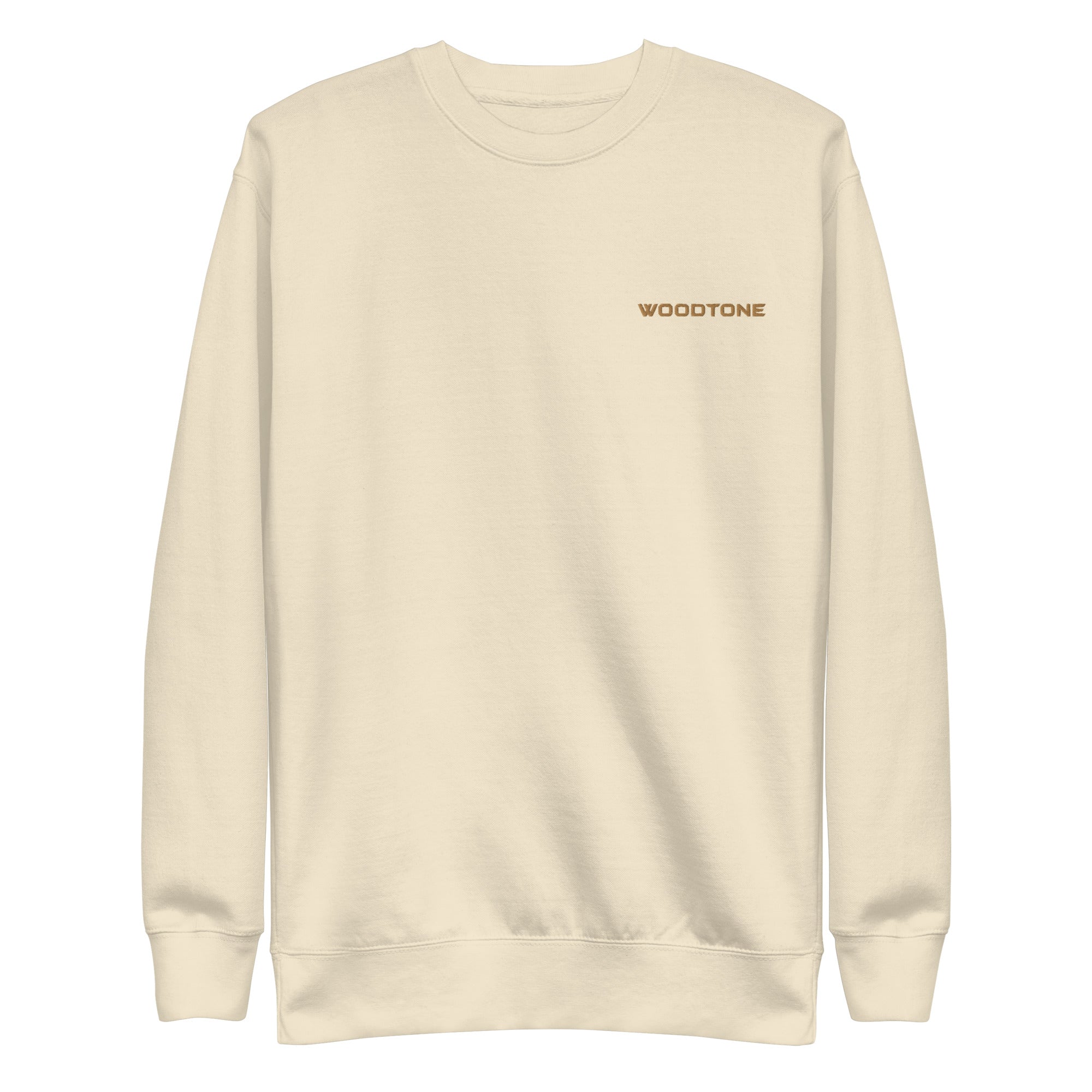 Woodtone Gold Embroidered Logo - Unisex Crewneck Sweatshirt