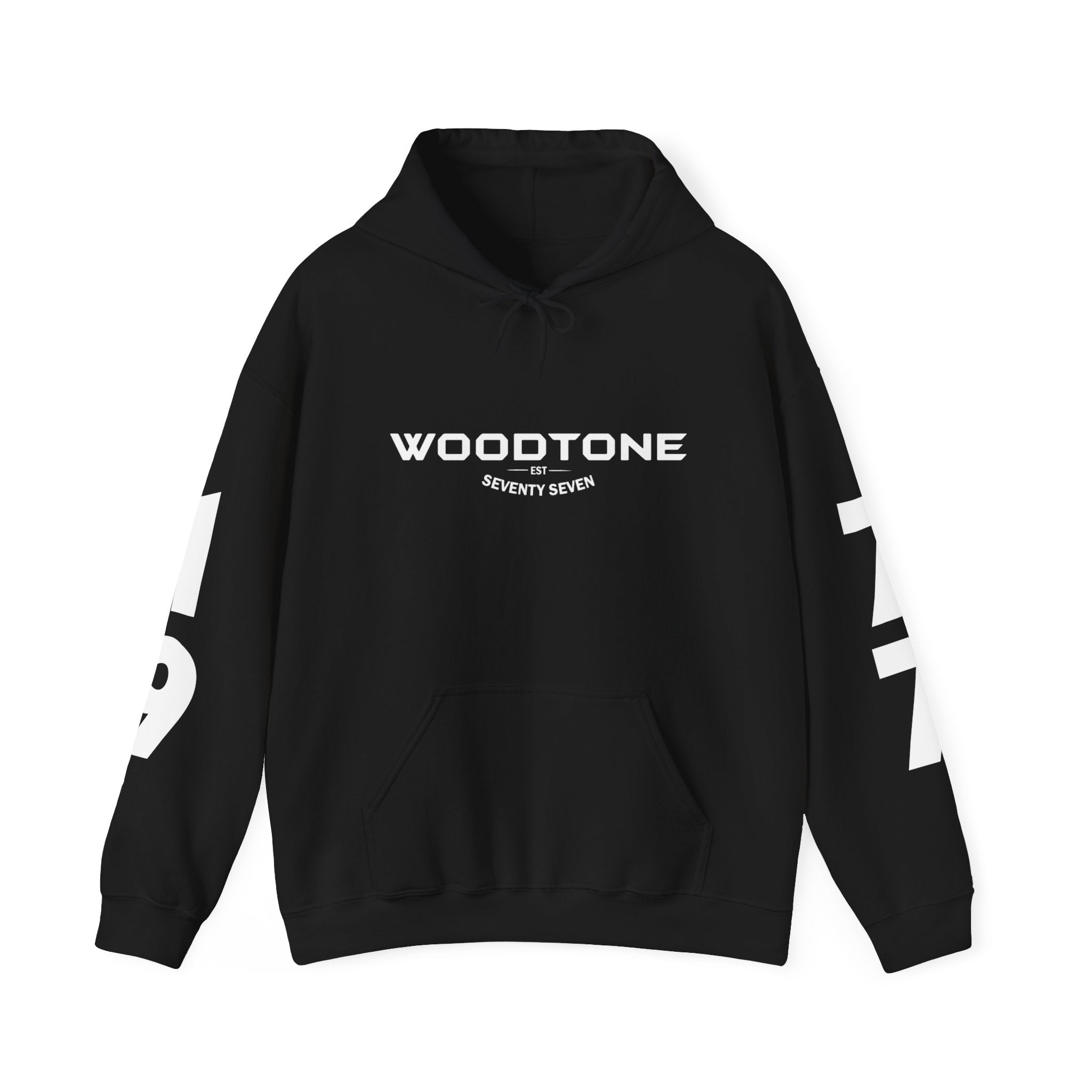 Woodtone 1977 Sleeve Unisex Heavy Blend™ Hooded Sweatshirt