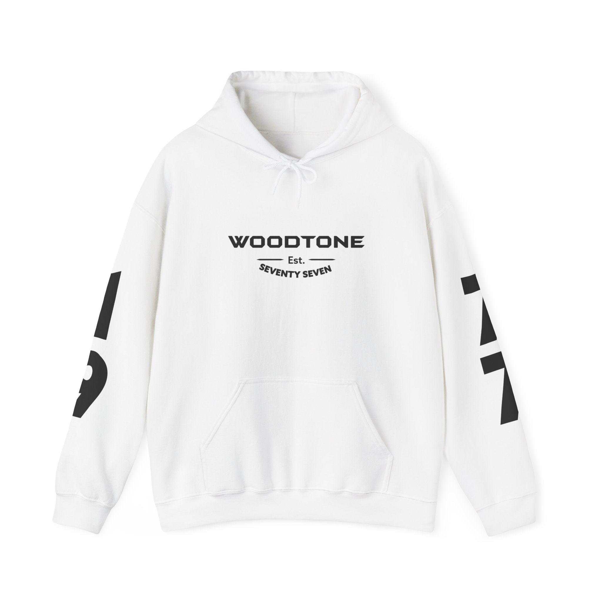 Woodtone 1977 Sleeve Unisex Heavy Blend™ Hooded Sweatshirt