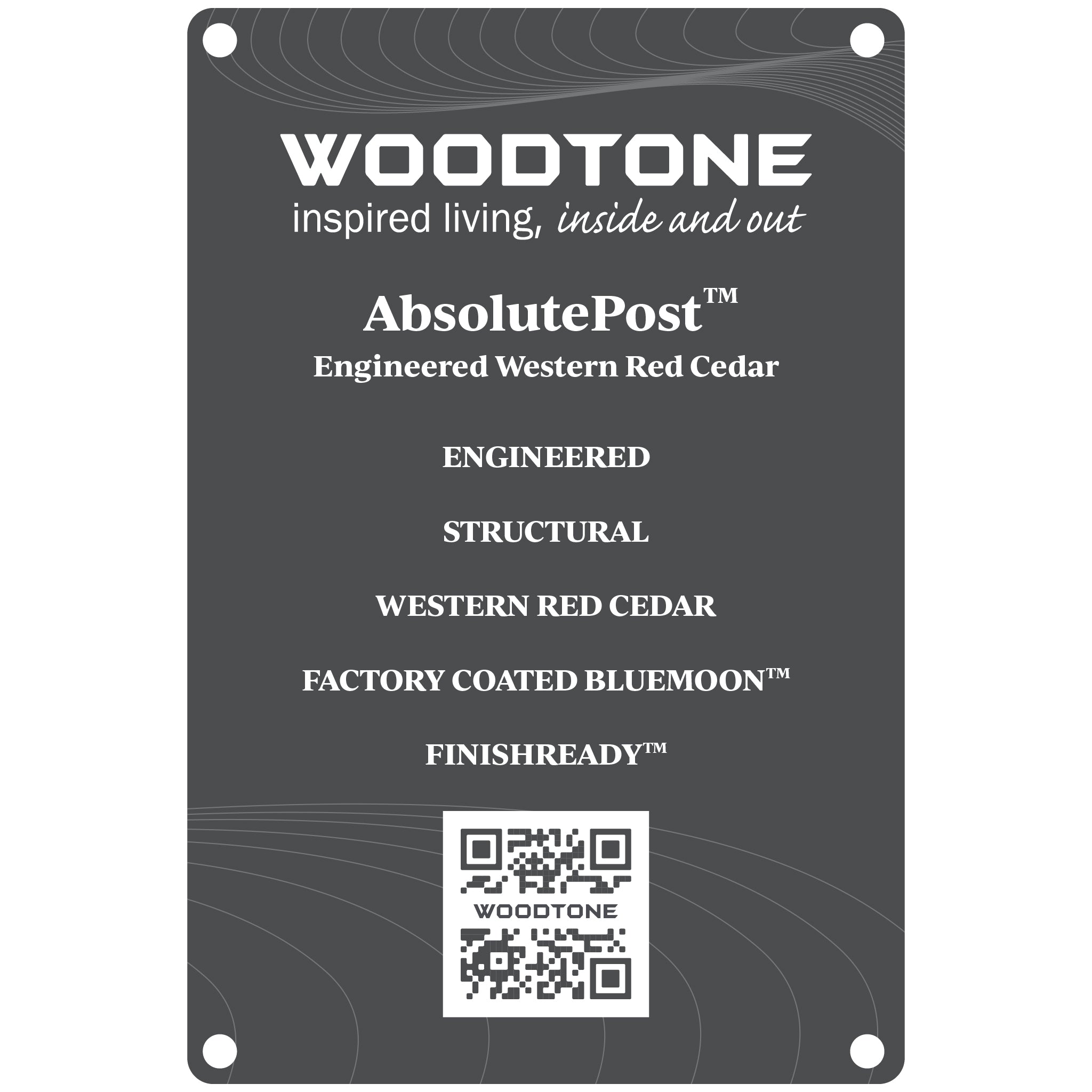 AbsolutePost Acrylic Display Sign - Not Stocking (MTO)